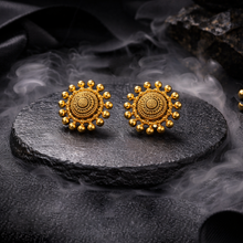 Traditional Gold Finish Temple Style Necklace Set – Premium Artificial Jewellery