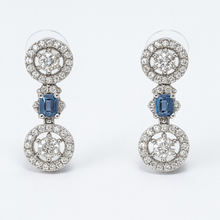 Sapphire Blue & Silver-Tone Royal Choker Set