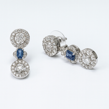 Sapphire Blue & Silver-Tone Royal Choker Set