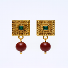 Traditional Indian Choker Necklace Set with Earrings