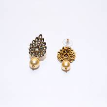 Royal Pearl Beaded Kundan Necklace Set with Earrings