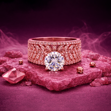 Silver Finish CZ Solitaire Designer Ring – Premium Artificial Jewellery